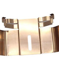 Upgrade Your Ride With This Solid Rear Brake Pad Fitting Kit That Snaps Right In Perfect For Older Cars From 2000 To 2006 Makes Getting Back On The Road Easy Without The Hassle Or High Cost Of Messy Repairs For Sedans And Coupes. gold steel rear brake pad fitting clip, metal brake hardware set for 2000-2006 sedans