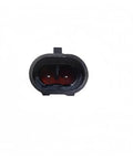Electric Coolant Water Pump TA50E R12 2302 High Output EV Circulation Pump connector with two pins and black outer casing.