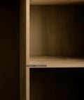Flat Furniture Brackets Set Of 4 Stainless Steel Heavy Duty Right Angle Repair Plates installed on wooden shelf for support