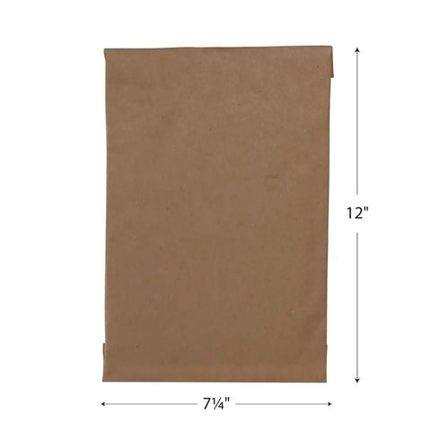 Padded Shipping Mailers Self Seal Heavy Duty Recycled Cushioned Envelopes Pack of 100 Size Seven Point Two Five By Twelve Inches Kraft Brown