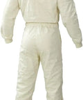 Rear view of Go Kart Racing Suit With Water Resistant Digital Print, Breathable Fabric And Ergonomic Fit, Adjustable Waist