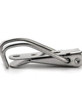 Heavy Duty Mild Steel Cabinet Hasp Lock Kit With Spring Loaded Toggle Latch 74 By 20 side view