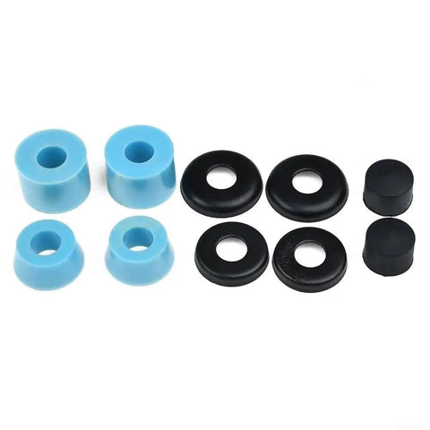 Skateboard Truck Rebuild Kit With Polyurethane Bushings Washers Pivot Cups And Shock Absorbers For 7 Inch Brackets Delivers Durable Smooth Ride