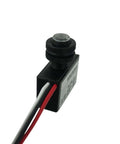 Outdoor Sensor Light Switch With Photocell For Dusk To Dawn Auto On Off 120V heavy duty hard wired post eye close-up view