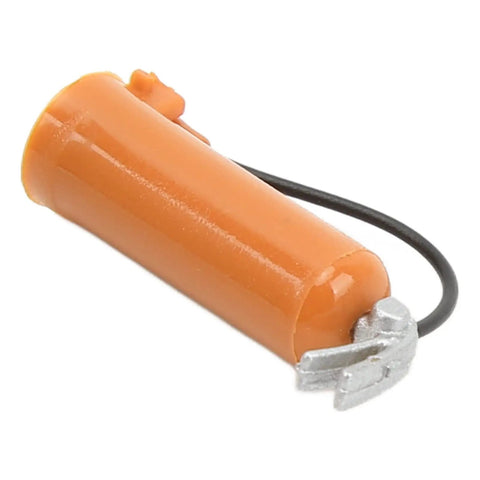 Legendary Scale Model Fire Extinguisher For 1/18 And 1/24 Rc Cars Fresh Plastic Decor showing an orange fire extinguisher with a clip.
