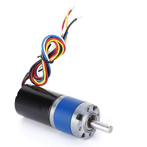 12V Mini Gear Motor With High Torque And Smooth Brushless Speed Reduction For Robotic Projects 36mm Case Silent Output Shaft Gearbox