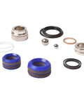 Graco 695 795 3900 Paint Sprayer Pump Repair Kit 248212 with sealing rings and stainless steel balls displayed components