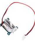 Close-up of 1.5g Micro Servo Linear Actuator With Coreless Motor Nylon Gear for micro drones, showing motor and wiring