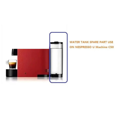 Replacement Water Tank For U Series C50 D50 Coffee Makers With Tank Tray And Covers, Odorless Safe Material, Clear Water Level Scale