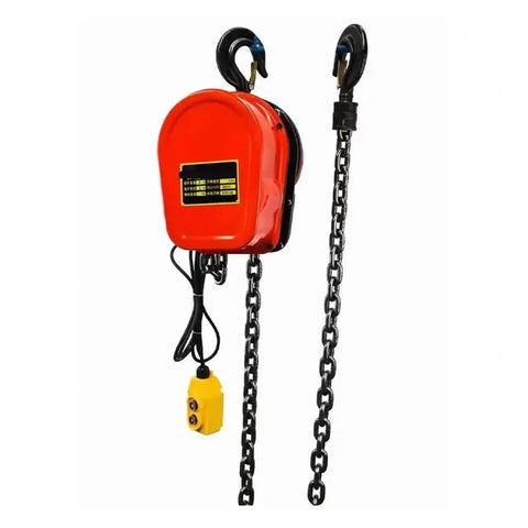 Portable Electric Chain Hoist For No Sweat Heavy Lifting And Construction Projects Featuring Sturdy Bearings Runs Like A Smooth Operator While Delivering Consistent Torque And Zero Hassle Jobsite Performance