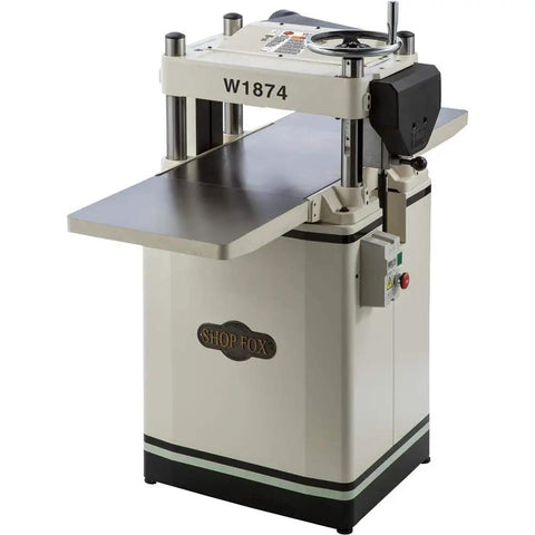 Heavy Duty 15 Inch Fixed Table Planer With A Beefy Three Horsepower Motor And Ridiculously Sharp Helical Cutterhead For Crushing Lumber And Smoothing Boards Like Butter Daily