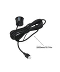 4 Pack Waterproof Ultrasonic Distance Sensor Module With Wires For Arduino, 5m Range, 25cm Blind Zone, connecting wires visible