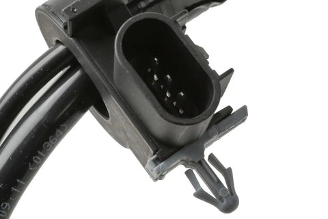 Close-up of Battery Negative Cable For GM Vehicles 84634113 OEM Replacement Cable with heavy duty connector and durable ground wire.