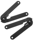 2 Pack Lid Support Hinges Rotatable Folding Lift Up For Furniture Cabinets Chests Jewelry Boxes And Wooden Boxes Durable Iron
