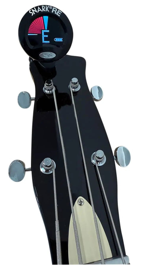 Clip On Tuner For Guitar, Bass, And Violin With 360 Degree Rotating Display, Stay Put Clip on guitar headstock, elegant design
