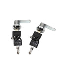 Super Tough Zinc Alloy File Cabinet Tongue Latch Toggles 30mm Size Hit That Sweet Spot For Mailbox Drawer Locking Hardware To Keep Your Stuff Safe From Burglars And Nosy Neighbors Looking In With This Bad Boy. two zinc alloy cam locks with keys