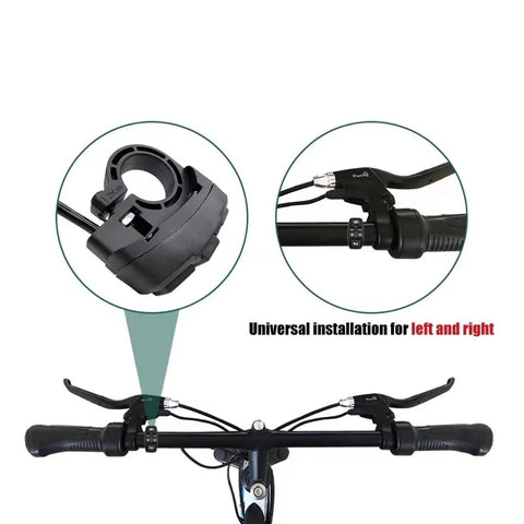 All In One 3 In 1 Motorcycle Headlight Switch With Horn On Off Control For Scooters And Electric Bikes Integrated Light Horn And Signal Button Set Easy Install Ride Ready Durable 12V