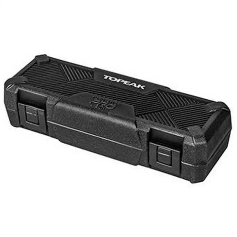 Black toolbox for Torq Stick Pro 4-20 Nm Torque Wrench Kit with Mini Ratchet, Finger Bit Holder, Speed Sleeve Bit Holder