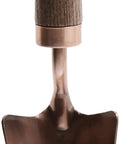 Copper Plated Transplanter Shovel With Wooden Handle And Leather Hanger Pro Grade Garden Tool For Precise Planting No Assembly Needed