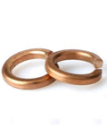 Assorted Brass Lock Washers Kit With Spring Locking Washers M2 Through M30 Perfect For Cars Motorbikes And DIY Projects Easy To Install Between Fasteners And Surfaces No Tools Needed. brass spring lock washers