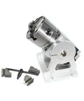 Pro Grade Motorized Rotary Positioning Stage With Crisp Worm Gear Drive for precise CNC, laser marking, or welding projects.