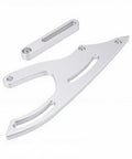 Heavy Duty Billet Aluminum CNC Power Steering Pump Bracket Kit Mid Mount V Belt Fit For 289 302 351W SBF Engines Plus 64-69 Cars And Trucks Make Your Ride Rock Smooth silver bracket set