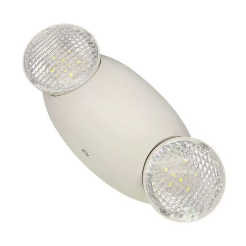 Six Pack LED Emergency Lights With Two Adjustable Bug Eye Heads, UL Certified, 120 and 277V, Battery Backup, front view