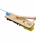 Educational Mechanical Linear Linkage Demonstration Kit With Adjustable Stroke Kinematics Model and Tight Wood Base Metal Rods.