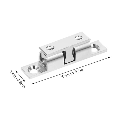 4 Pack Door Ball Cabinet Catches Latch In Copper, Heavy Duty Tension Door Hardware For Smooth Operation, showing dimensions