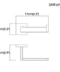 Hardwearing Stainless Bathroom Hardware Set With 24 Inch Towel Bar Two Towel Hooks Toilet Paper Holder And Hand Towel Rail In Brushed Nickel Finish
