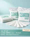 Top Shelf Lint Free Cleanroom Wipes And Heavy Duty Microfiber Cleaning Cloths For Sensitive Electronics Precision Tools And Camera Optics Super Absorbent Streak Free Polish in packs and individual wipes.
