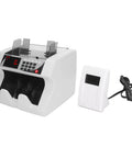 Cash Counter Machine With MG IR MT Counterfeit Detection Multi Mode Bill Counter LCD Display with external display unit