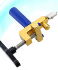Manual Ceramic Tile Opener And Cutter Tool With Aluminum Alloy Body 3-15mm Cutting Range For Easy Tile And Mirror Cutting DIY Friendly Tile Tool For Home Renovation And Construction In Assorted Colors, blue handle