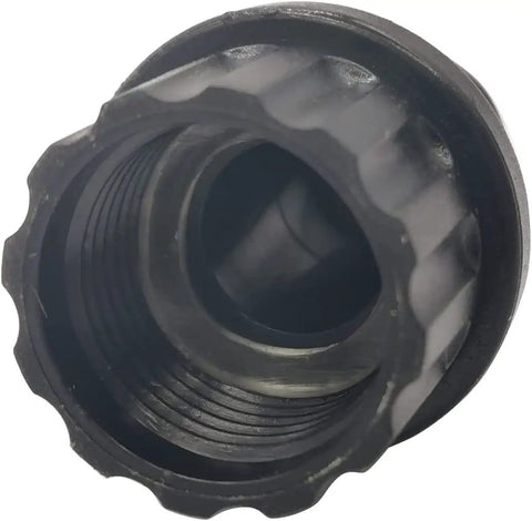 Close-up of spare connector for 12V Portable Car Washer Gun High Pressure Cleaner Kit with Electric Water Pump Universal Fit