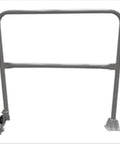 Built Tough Dock Swing Gate Four Foot Gray Multi Color Heavy Duty Galvanized Steel Rust Resistant Finish with hinge and foot.