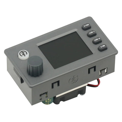 Beefed-Up 90W DC Buck Boost Converter For CNC Machines Regulated Power Supply Module with control knobs and display screen