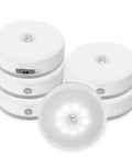 LED Motion Sensor Closet Light Battery Powered Cordless Under Cabinet Lighting for Hallway Bedroom Kitchen Pantry Bookcase Stairs