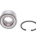 Beefy Wheel Hub Bearing Set With Clips Two Pack For Honda Accord CR V Pilot S2000 And Acura TL CL MDX RSX Front Wheel Bearings Fitment Includes Two Bearings And Two Clips, showing a single bearing and clip.