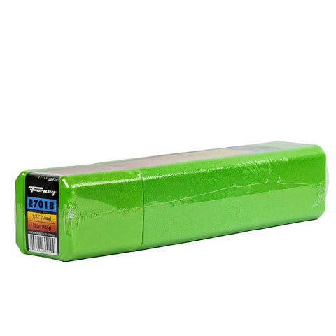 Green package of Low Hydrogen E7018 Welding Rod Workhorse 5 32nd Inch 10 Pound All Position Electrode For Mild Steel AC DC Welder