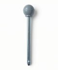 Spring Latch Pin For Stair Machines And Gym Equipment Replacement Part With Smooth Insert Tip And Easy Release Locking Adjustment Pin For Home Workouts And Equipment Repair Gray, chrome metal 28 mm x 8 mm x 136 mm