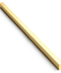 12 Pack Light Brushed Brass Tilted Drawer Pulls for Cabinets, Solid Aluminum Alloy Finger Pull Handles, 12.6 Inch Length