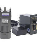 110V adjustable gear motor with speed controller and robust torque gearbox for DIY projects