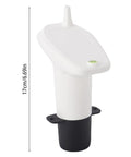 Wireless Water Level Sensor Ultrasonic Tank Level Meter No Fuss Install With IP65 Weatherproof Design And Dual Unit Display
