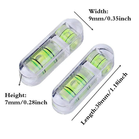 Tiny But Mighty 3 Pack Mini Bubble Spirit Levels Hella Compact Acrylic Measuring Tools Dead On Accurate Pocket Layout Rulers For Tight Spaces And Smooth DIY Projects