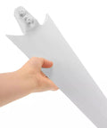 Person holding a blade from the Three Blade Wind Turbine Replacement Kit With 3 Blades, 3 Hubs And 3 Blade Covers, 580mm Rotor