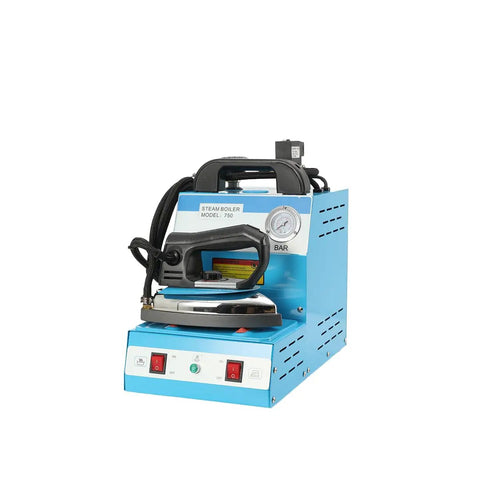 Heavy Duty Industrial Steam Iron Station With Pressurized Continuous Flow And Massive Four Liter Tank Built Like A Workhorse.