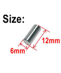 Top Grade 25 Pack Of 6Mm X 12Mm 304 Stainless Steel Dowel Pins And Precision Metal Shelf Pegs dimensions 6mm by 12mm.