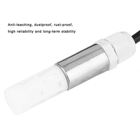 Rugged Temp And Humidity Sensor With I2C Output 14 Bit Resolution Stainless Steel Housing 3.3 To 5V Built For Industrial Automation
