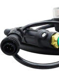 Close-up of Pro Grade 3M Aluminum Spool Gun connectors with 9.8 ft cable for Miller Welders Millermatic 140 141 211