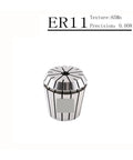 Premium AA Grade Spring ER11 Collet Chuck For Engraving And CNC Machining With High Precision 0.008mm Runout, durable alloy steel.